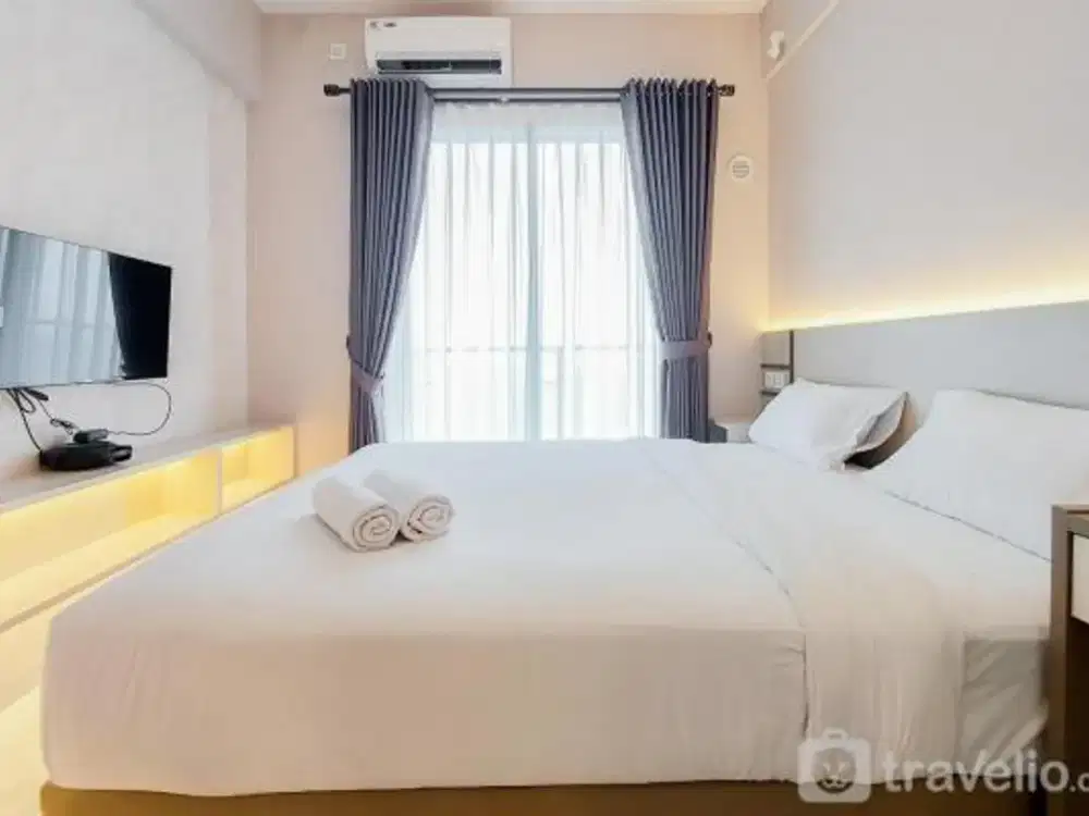 DISEWAKAN! SKYHOUSE BSD – STUDIO HIGH FLOOR, FULL FURNISHED