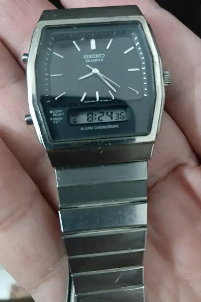 Jam tangan seiko vintage quartz antik koleksi