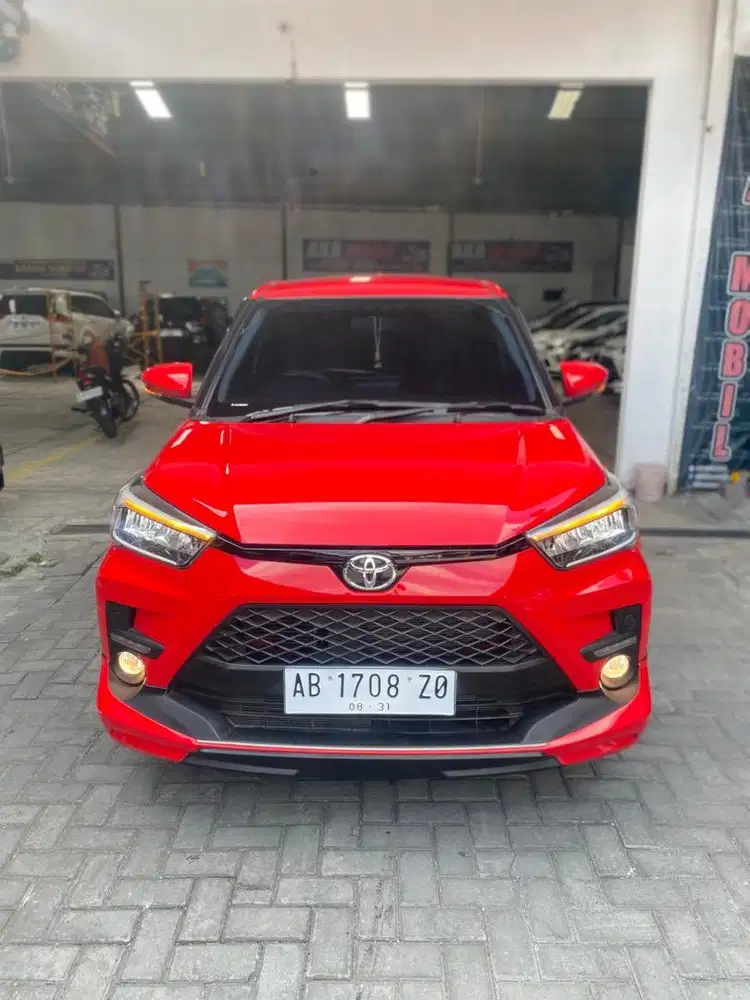 Toyota Raize GR 1.0 Turbo 2021 Merah Matic low KM Istimewa Asli AB
