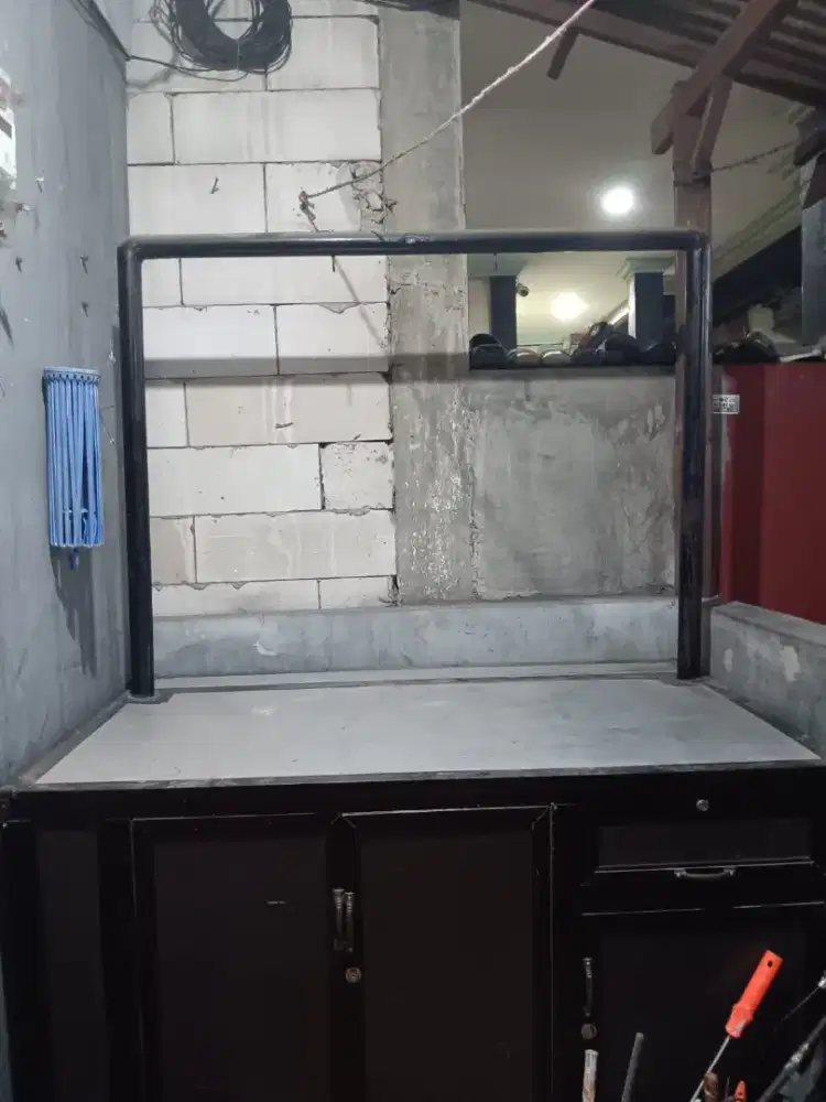 Meja booth kulineran