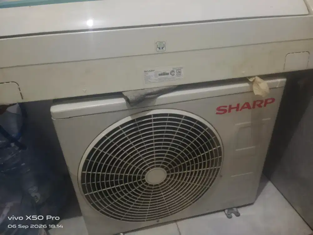 AC Sharp 1pk+remote kondisi normal