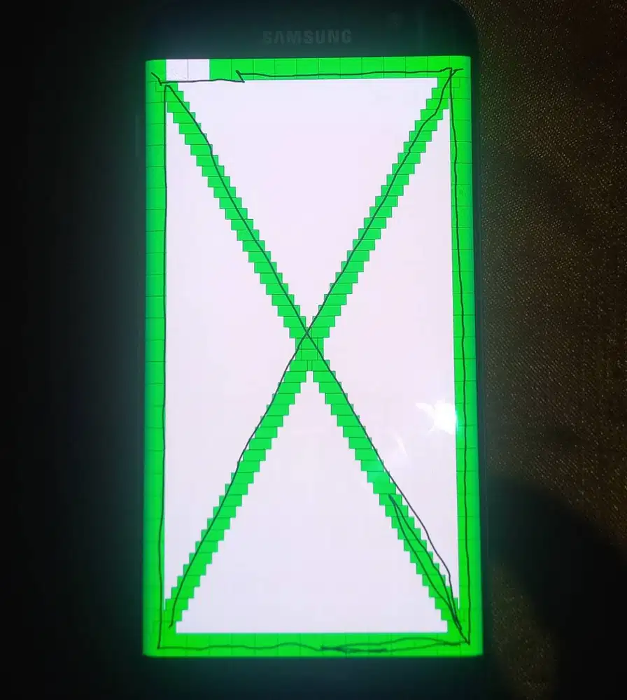 LCD Samsung S7Edge No Shadow,O8I3IO7 55OOO Fungsi Normal,Bisa Test,NET