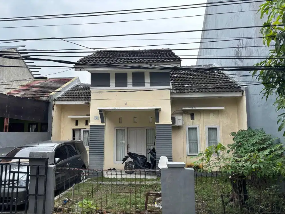 Dijual Rumah SHM Bumi Teluk Jambe Karawang Barat, Tanah Luas 153m²
