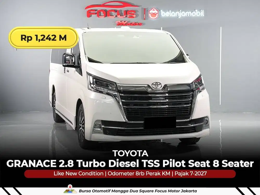 [ LOW KM 8RB ] Toyota GRANACE 2.8 Turbo Diesel TSS AT 2022/2023/2024