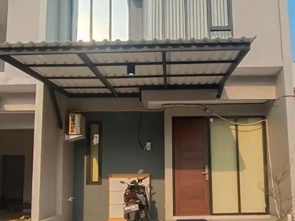 JUal Rumah Jakarta Tropical Modern di Cipayung 6 Menit LRT Ciracas