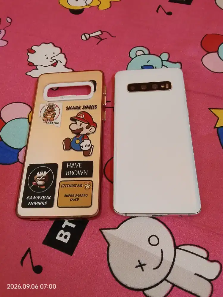 Samsung Galaxy S10 ram 8/128gb layar lengkung mulus dan normal