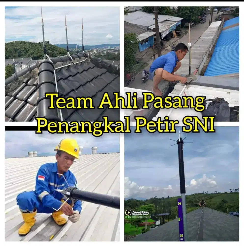 Spesialis Teknisi Pemasangan Penangkal Petir