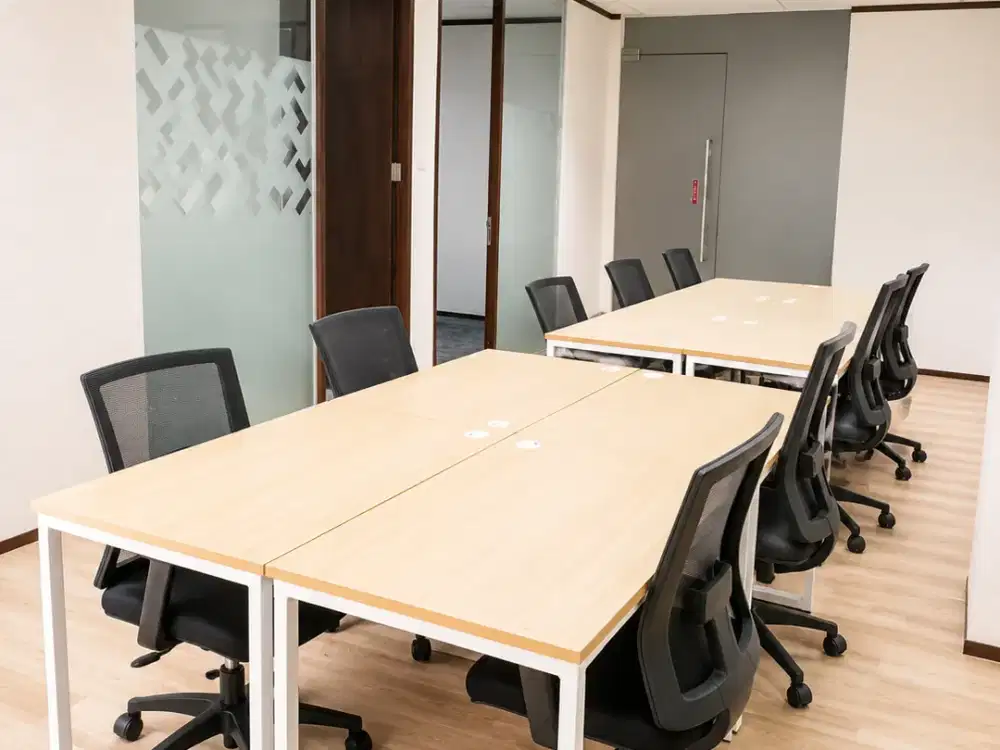Disewakan Office Space / Kantor 115m2 Furnished Lokasi Strategis dekat Thamrin, Monas, Abdul Muis Jakarta Pusat