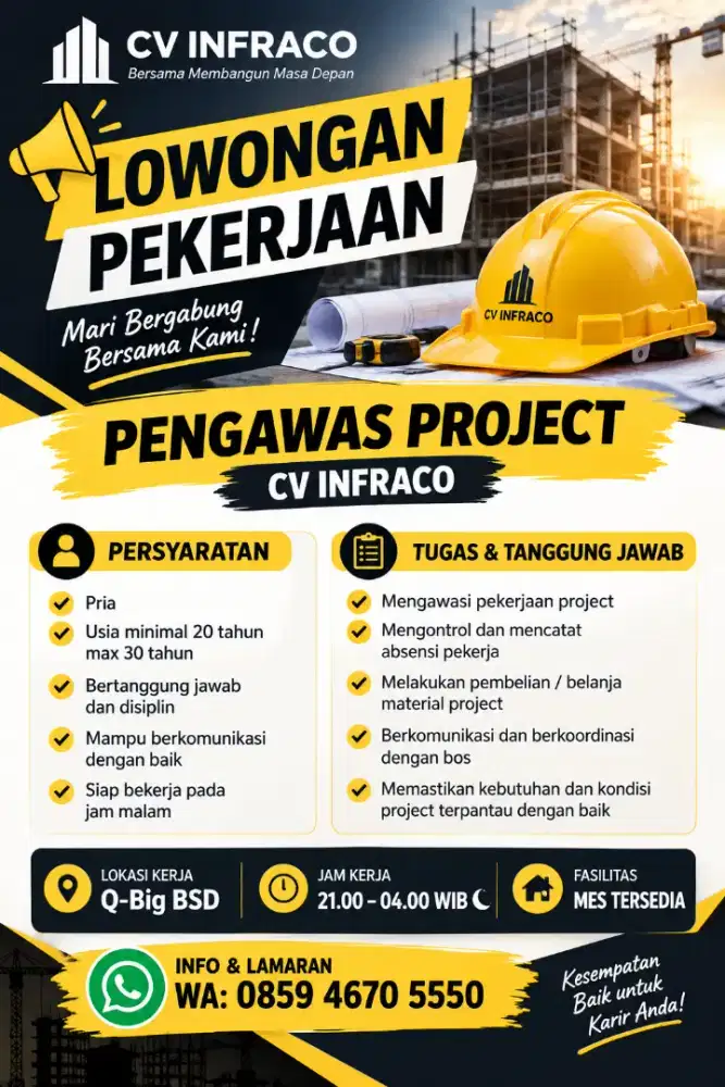Di cari pengawas Project