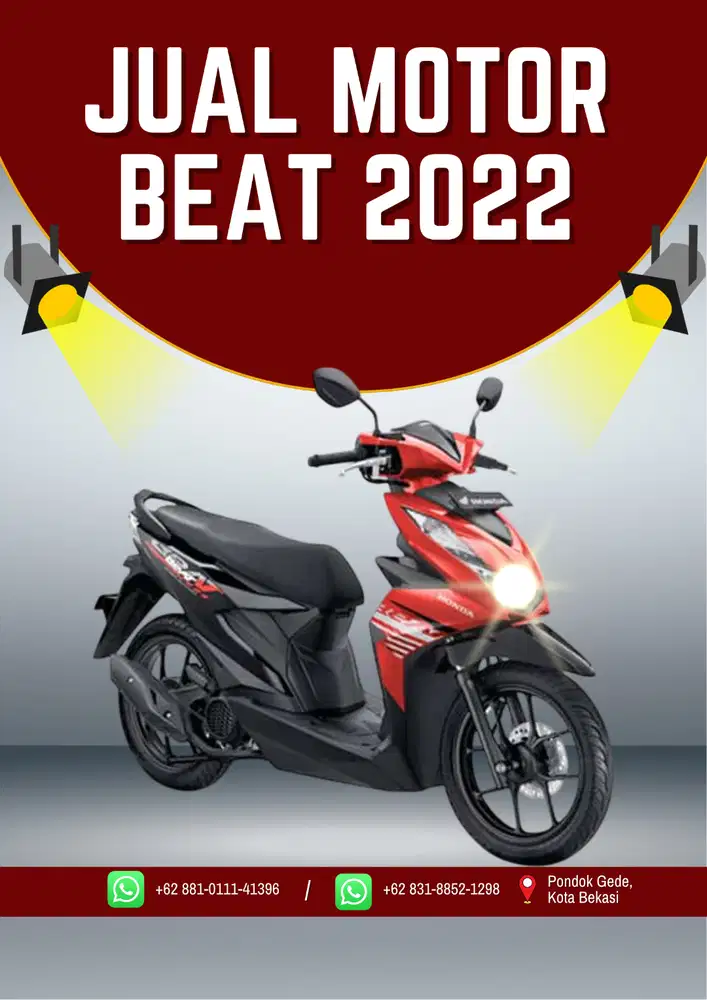 HONDA BEAT 2022 LOK:PONDOK GEDE
