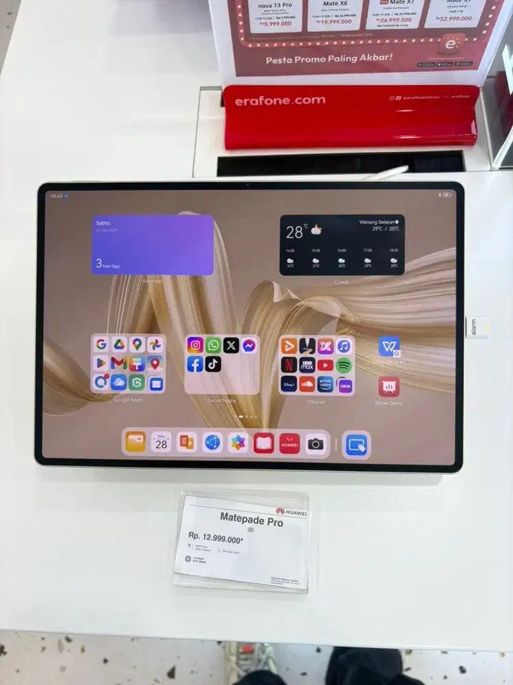 Cicilan 0% matepad pro huawei