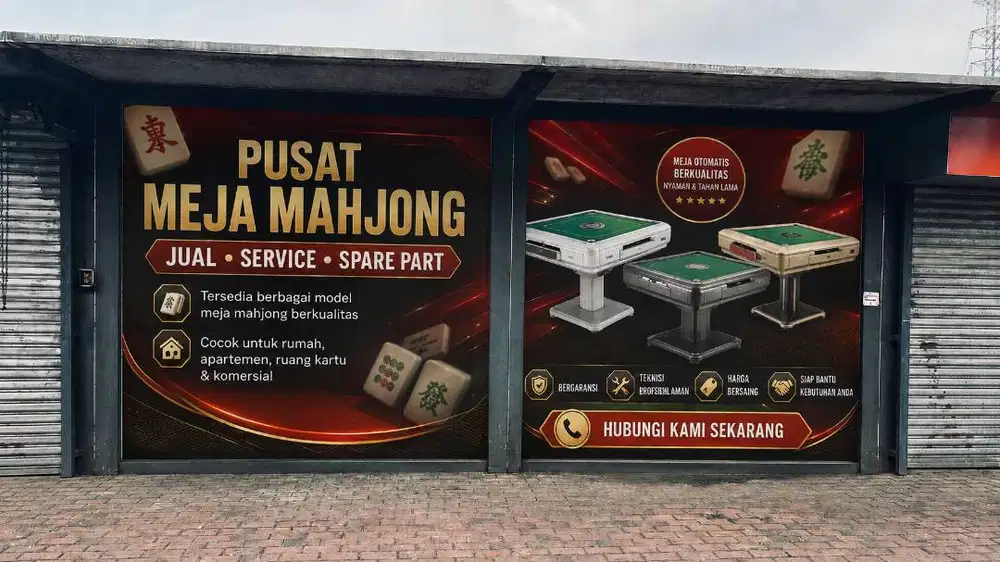 MEJA MAHJONG ROLLER COASTER