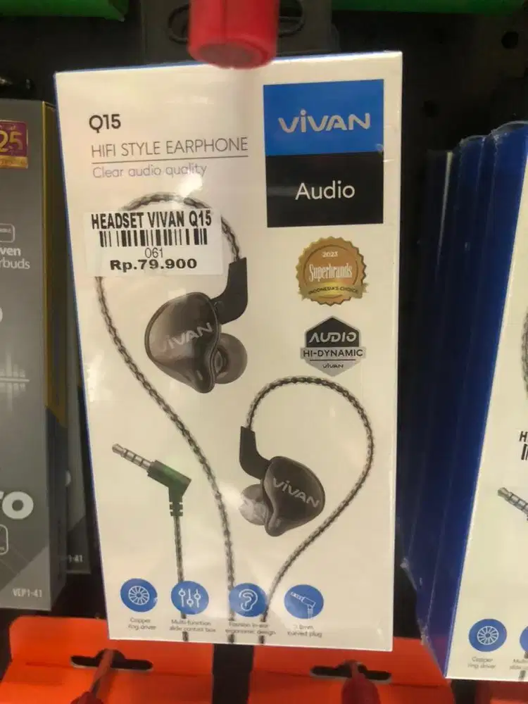 HEADSET VIVAN Q15 | ATLANTIS DAHSYAT