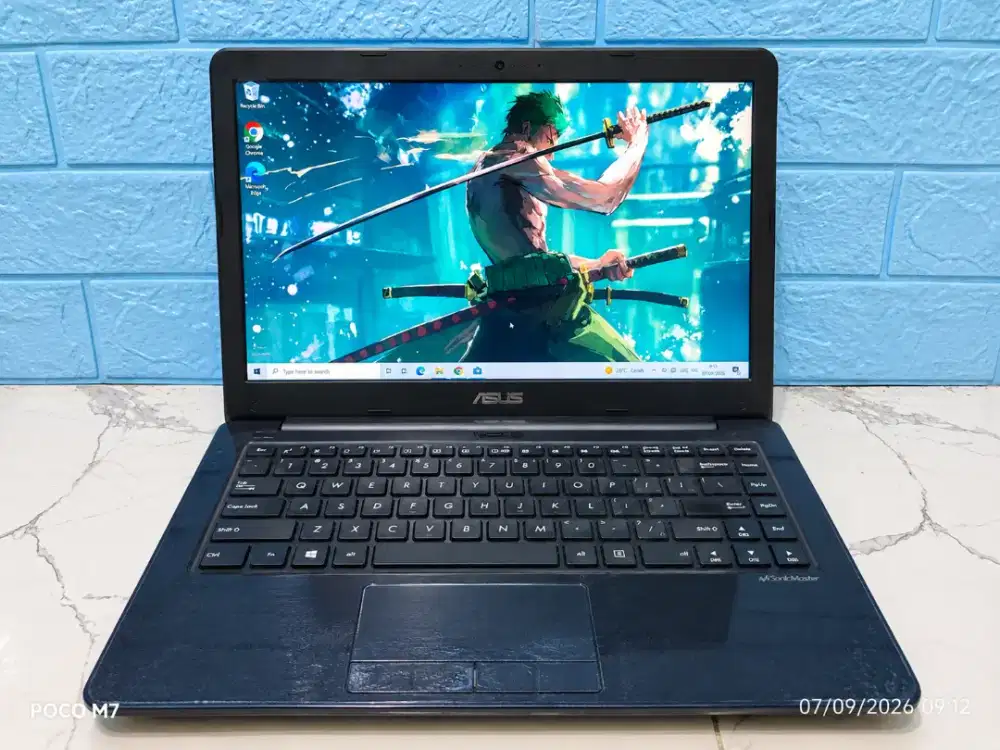 Jual laptop asus AMD E2 RAM 4 GB HDD 320 GB