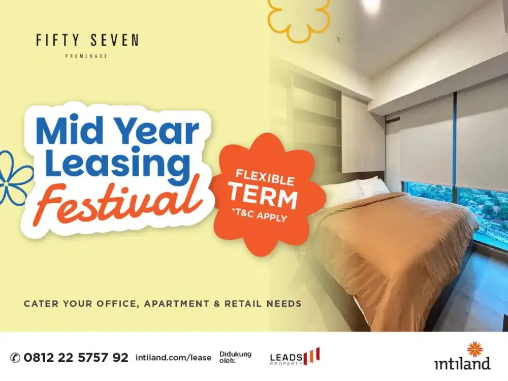 57 Promenade Thamrin 1BR for Rent | Brand New | Fully Furnished | Rp22 Juta/Month
