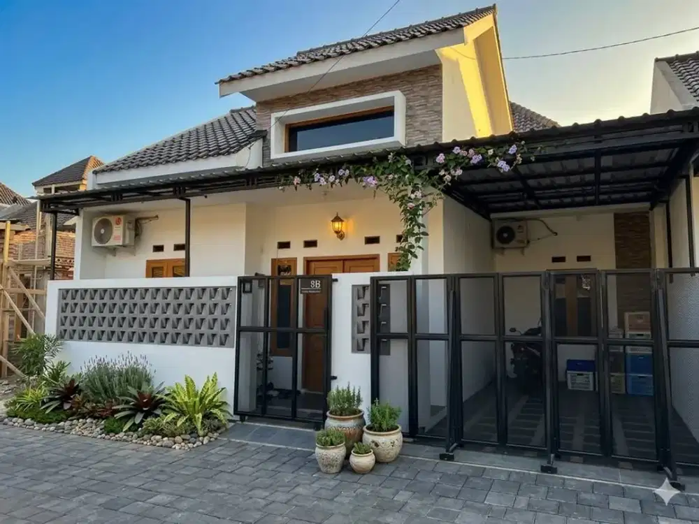 rumah minimalis modern di gumpang kartasura dekat dari kampus ums solo bisa kpr bank dp 0%