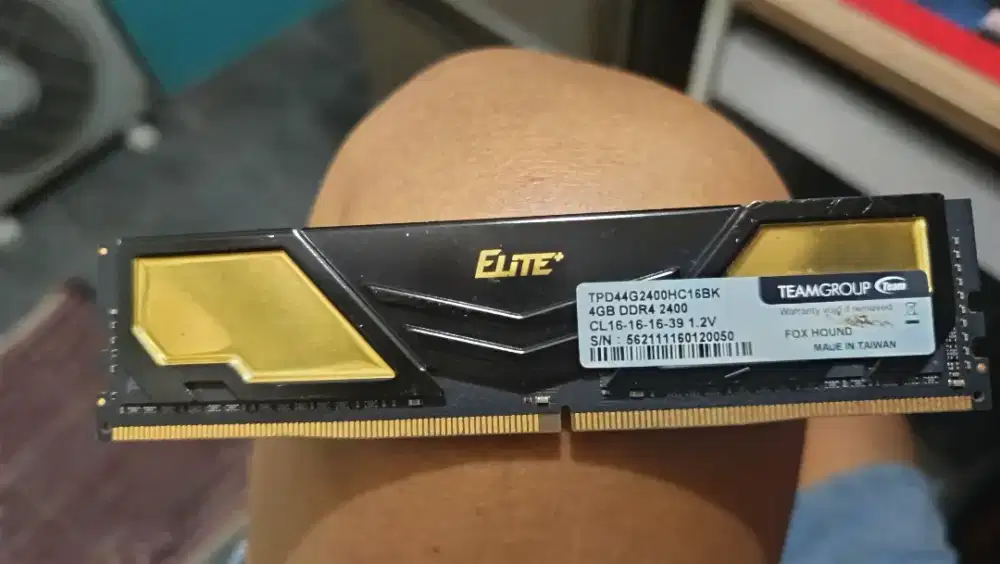 RAM DDR4 4GB TEAM ELITE PC 2400
