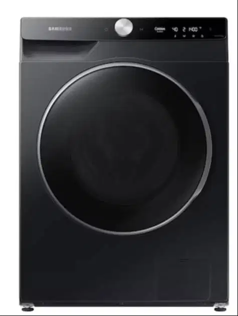 Dijual Samsung WW12CGP44DSBSE AI Ecobubble 12 Kg warna Hitam.