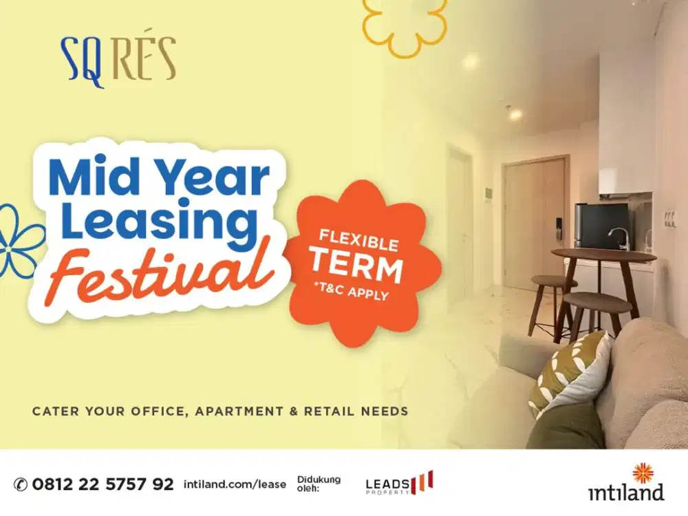 For RENT SQ Res Apartment - Fully Furnished - 1BR - BRAND NEW