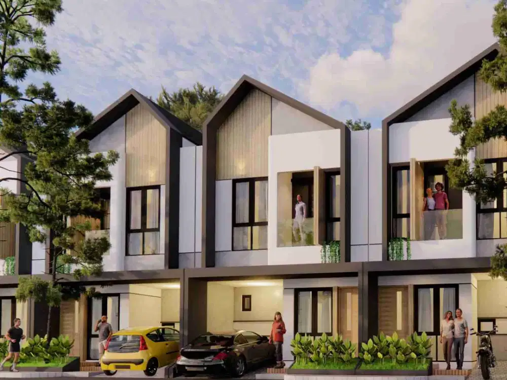 Rumah Cluster di Pusat Kota Galuh Mas Karawang