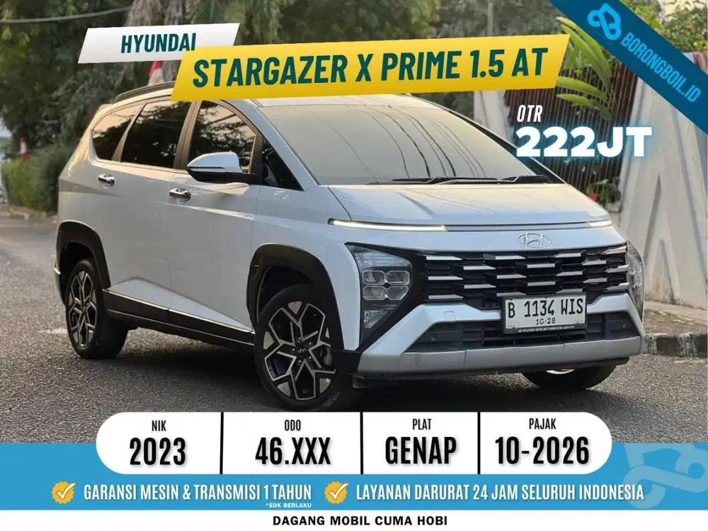STARGAZER X PRIME CAPTEN SEAT AT 2023 PUTIH FAVORIT