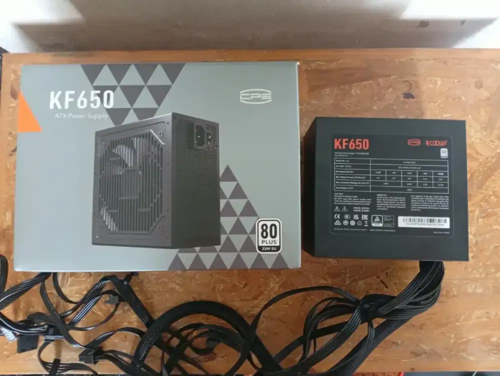 Psu 650w 80+ pccooler kf650 garansi on