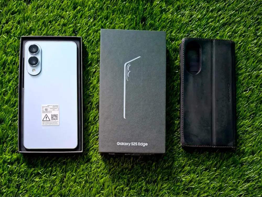 SAMSUNG S25 EDGE 12/512GB FULLSET SUPER MULUS SEPERTI BARU