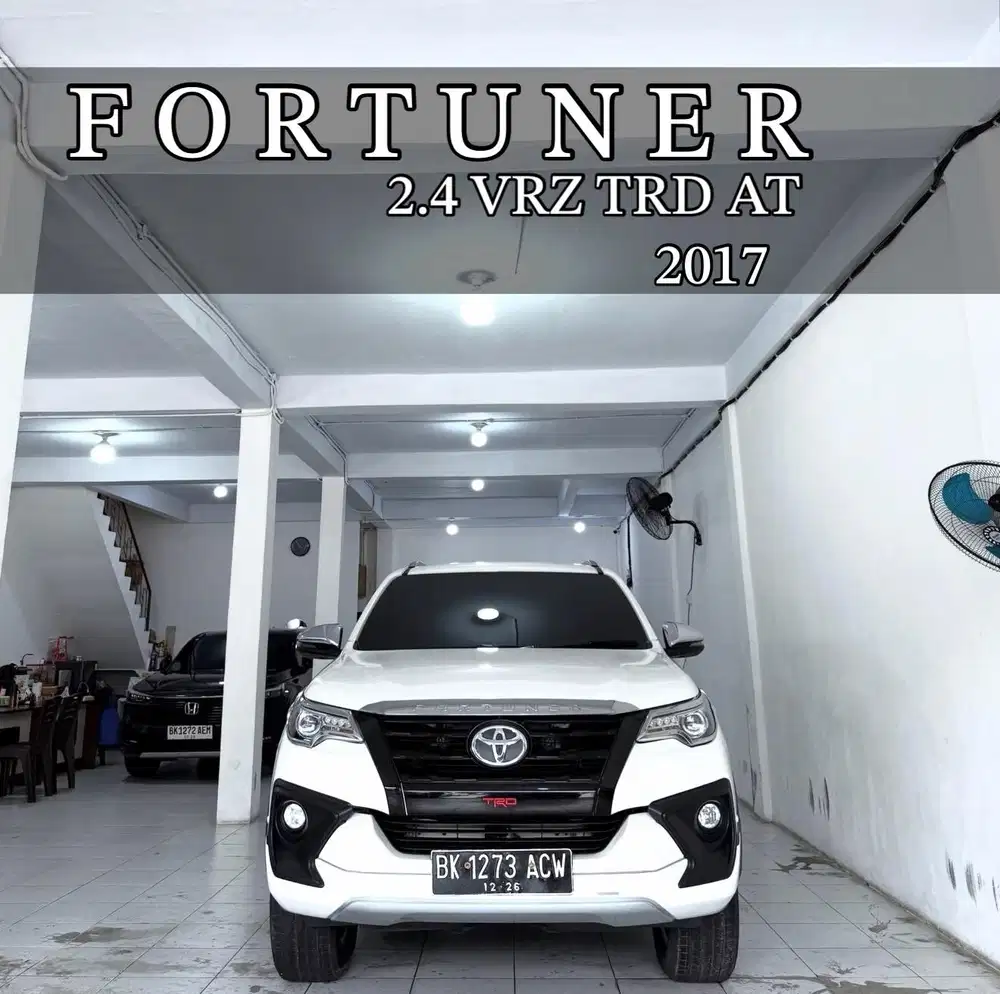 [DP 68JT‼️] FORTUNER 2.4 VRZ TRD AT SOLAR 2017 pmk 2018