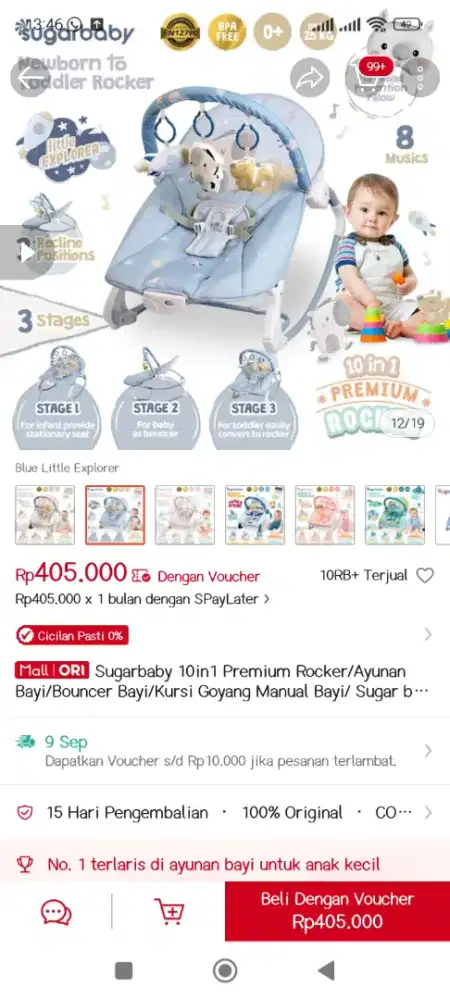 Prelove Bouncer bayi