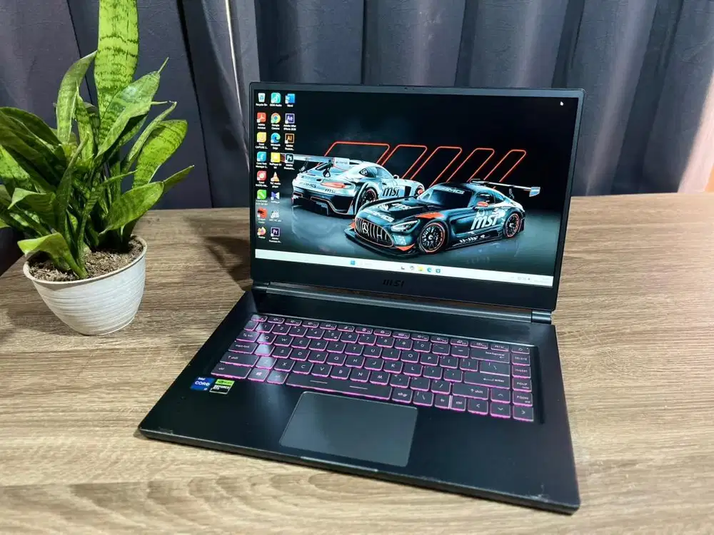 Laptop gaming Msi stealth 15 i7 gen11 nvidia rtx3060 16gb 256gb