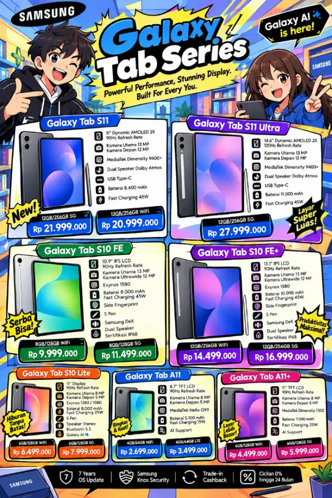 Samsung Tab Series