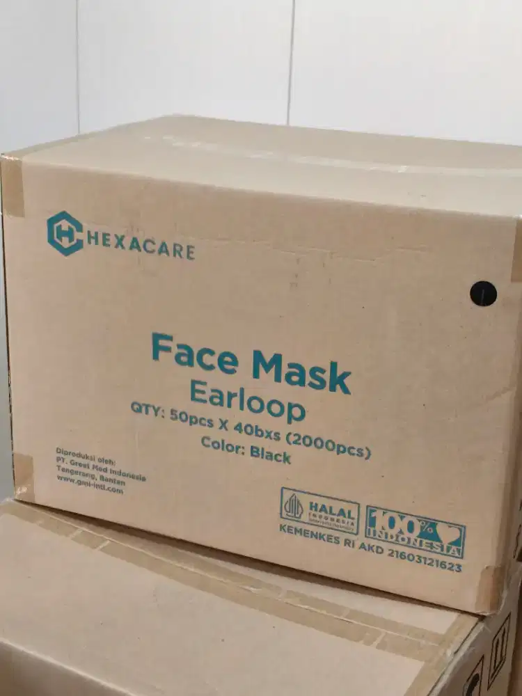Dijual Masker Wajah HEXACARE Earloop
