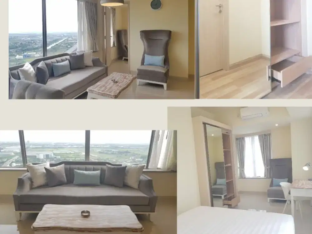 Dijual Apartemen TURUN HARGA di Orange County, Cikarang. Full Furnished.