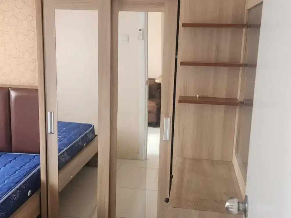 GREEN PRAMUKA CITY APARTEMEN 2 BEDROOM FULL INTERIOR TOWER ATAS MALL LANTAI RENDAH PUSAT KOTA JAKARTA