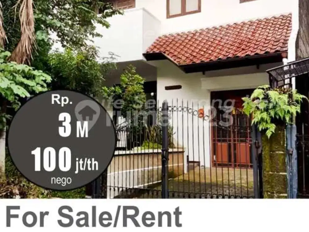 Rumah Dua Lantai Siap Huni Bagus di Rengganis Bogor A5519