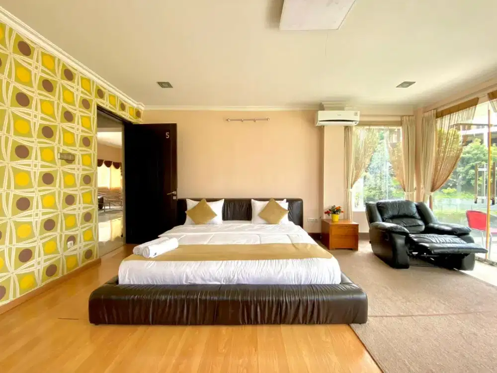 Rumah Villa Comfy dan Cozy View Kota Bandung di Resor Dago Pakar, Bandung