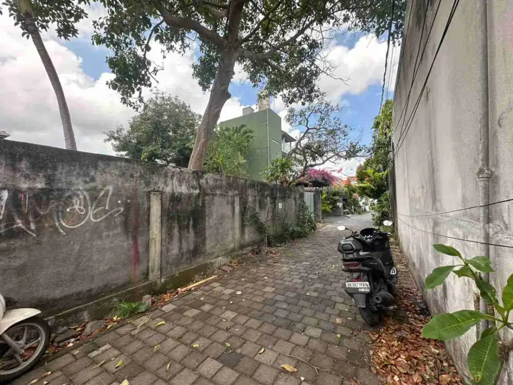DIJUAL / FREEHOLD : Tanah Kecil 2,9 Are Jl. Munduk Catu, Pantai Batu Bolong Echo Beach Canggu, Bali