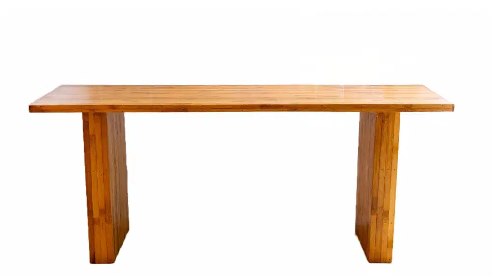 Bamboo laminated table