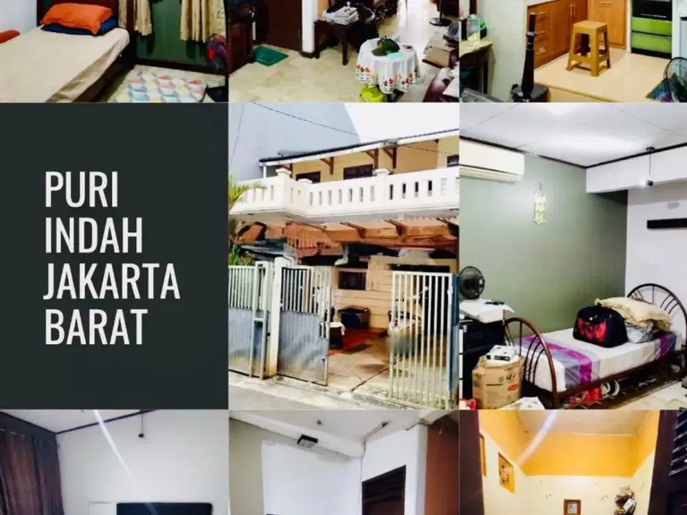 Dijual Murah Rumah 2 Lantai di Puri Indah Kembangan Jakarta Barat