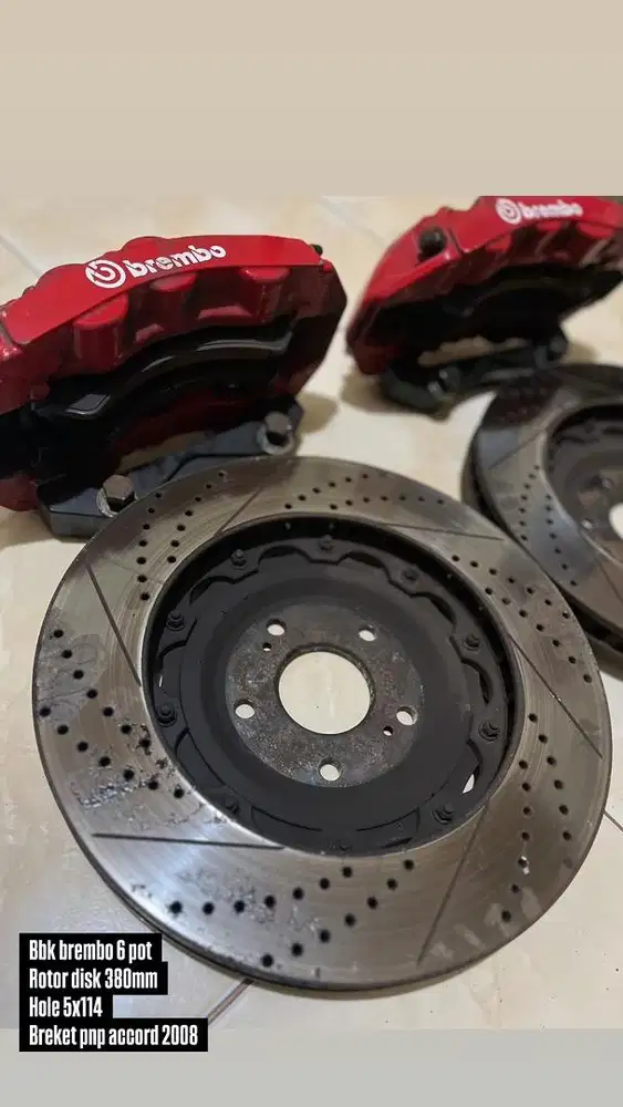 Brembo 6 pot ex accord 2008