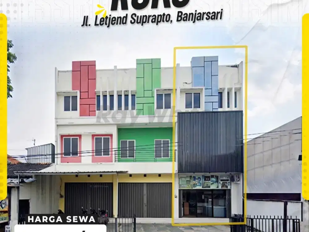 Ruko 3 Lantai Siap Pakai Di Jl Letjend Suprapto Solo Cocok Untuk Usaha/Kantor Area Parkir Luas