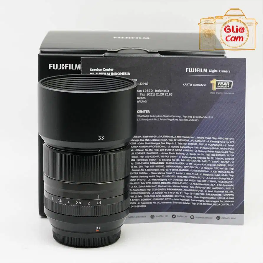 Fujifilm XF 33mm f1.4 R LM WR Fujinon Fuji