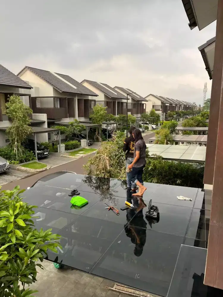 Kanopi atap kaca