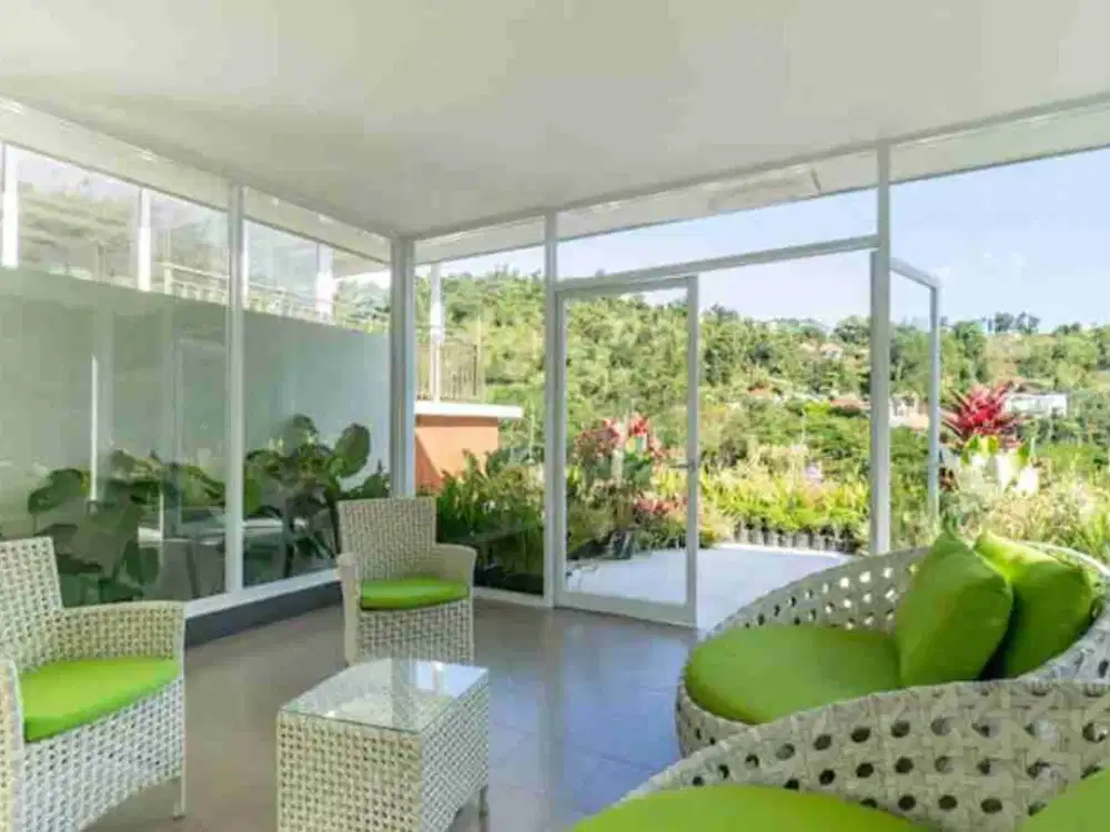 Disewakan Rumah Villa Dago furnish  Rooftop View Pegunungan