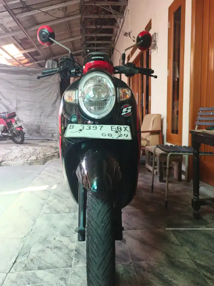Honda Scoopy 2019 sporty CBS Pajak Panjang