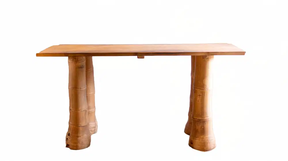 Bamboo Table Root Leg