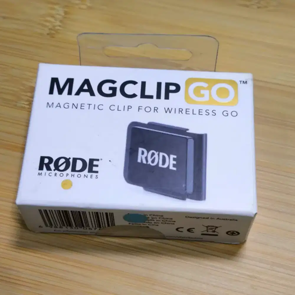 RODE MagClip GO Magnetic Clip For Wireless Go (BNIB)