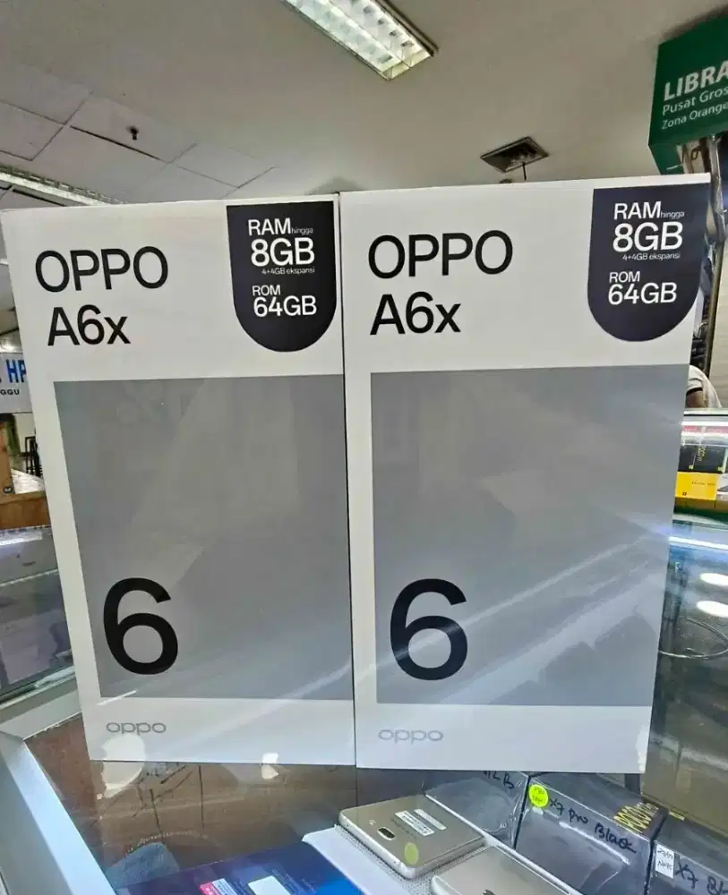 OPPO A6X 6/256GB SEGEL GARANSI RESMI 1 TAHUN
