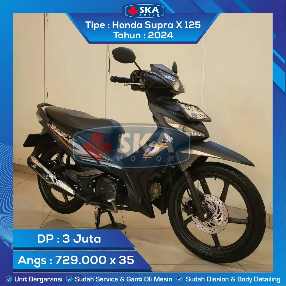 Honda Supra X Tahun 2024