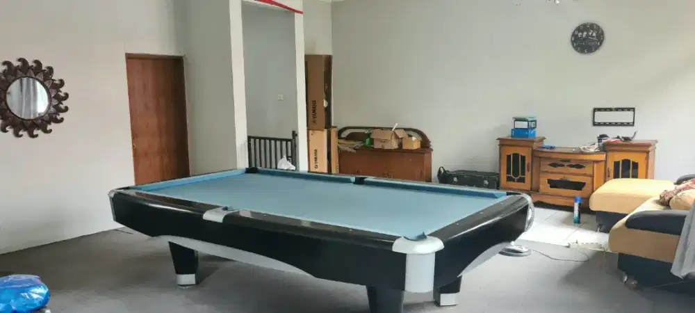 Meja Billyard bekas ukuran panjang